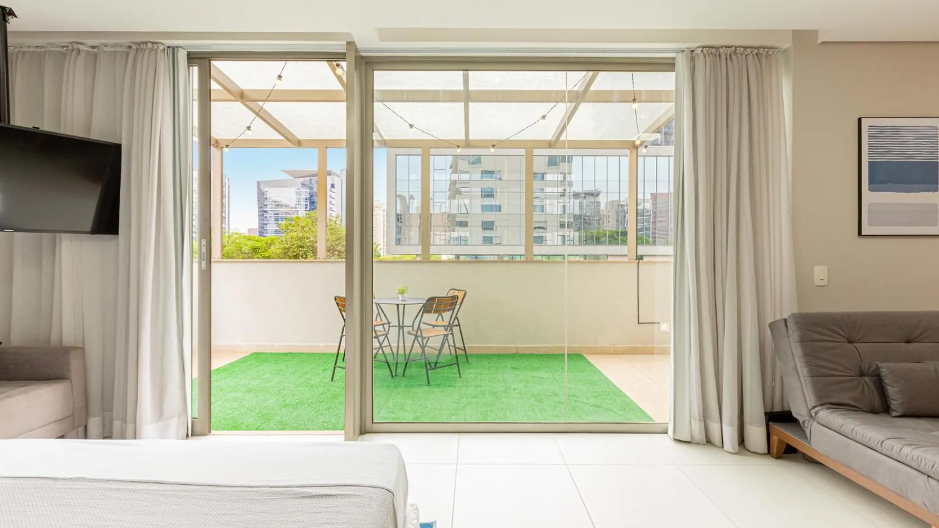 Easy Star - Studio C/Vaga E Garden Na Vila Nova Conceicao - Ad01I Sao Paulo Apartment