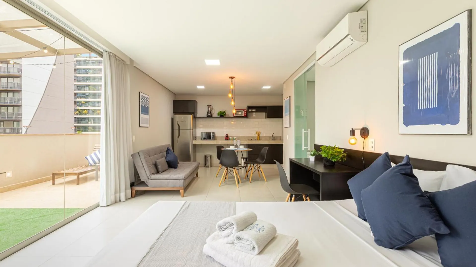 Apartment Easy Star - Studio C/Vaga E Garden Na Vila Nova Conceicao - Ad01I Sao Paulo