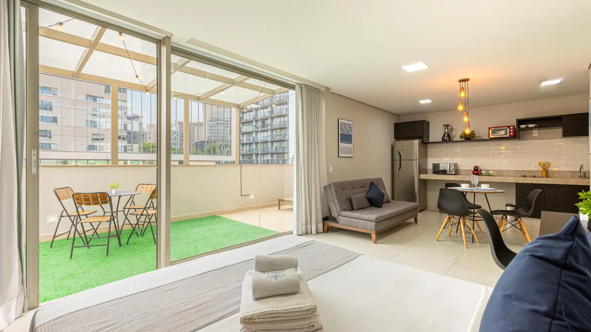 Easy Star - Studio C/Vaga E Garden Na Vila Nova Conceicao - Ad01I Sao Paulo Apartment