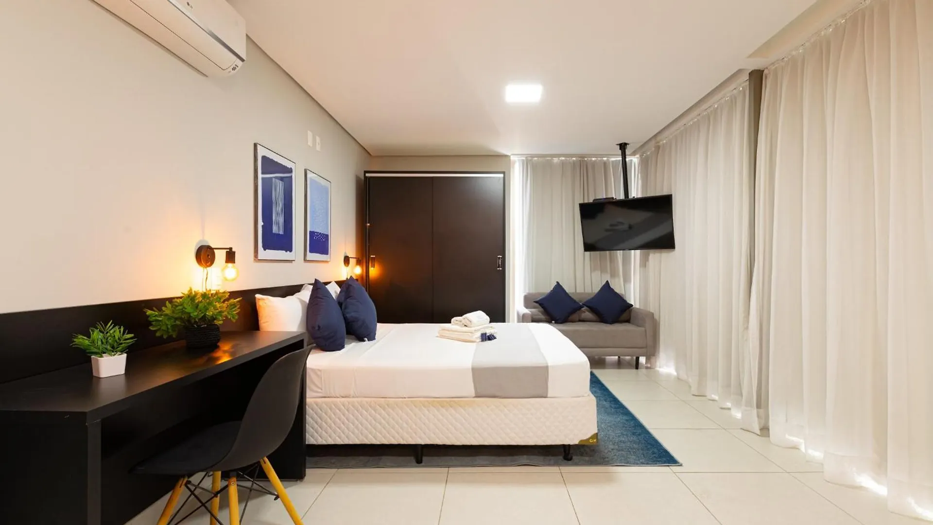 Apartment Easy Star - Studio C/Vaga E Garden Na Vila Nova Conceicao - Ad01I Sao Paulo